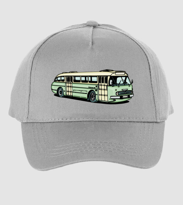 Autobuze model gri pe tricou