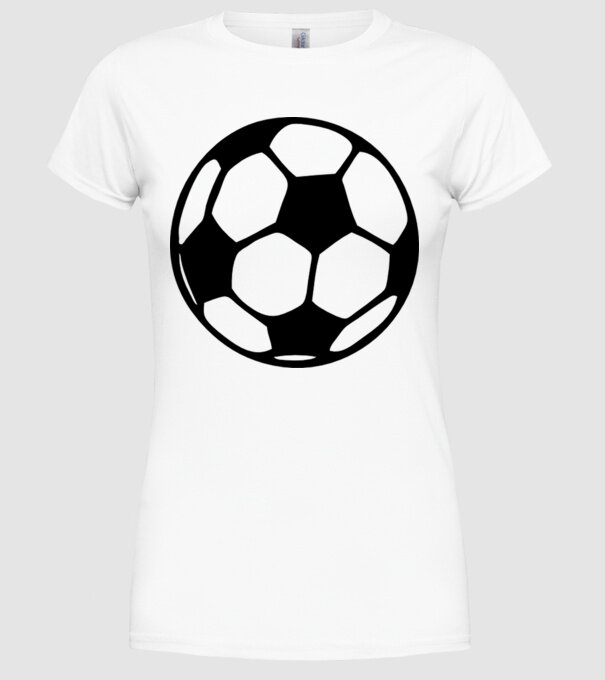 minge fotbal model alb pe tricou