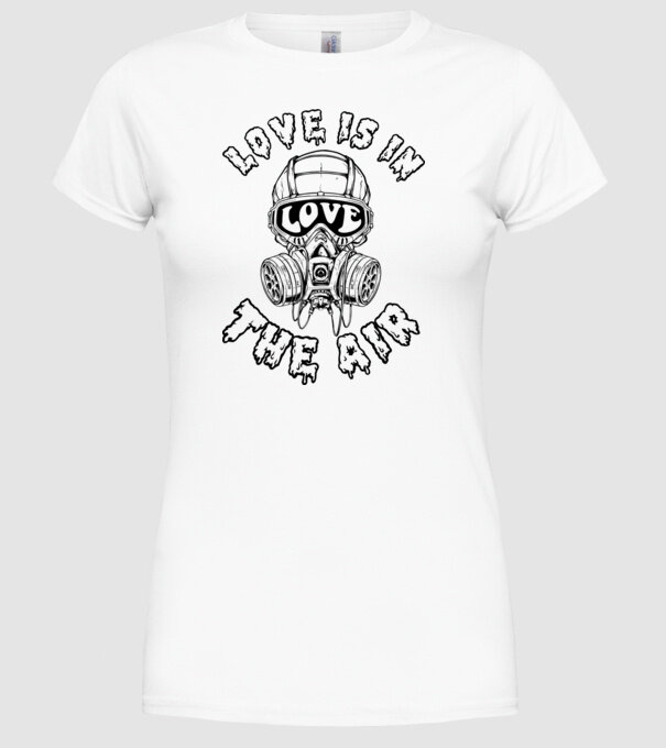 Love is in the air lght bck model alb pe tricou