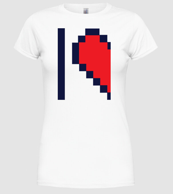 Dragoste model alb pe tricou