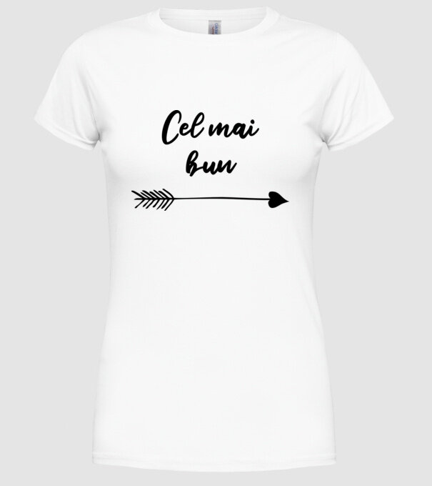 cel mai bun model alb pe tricou