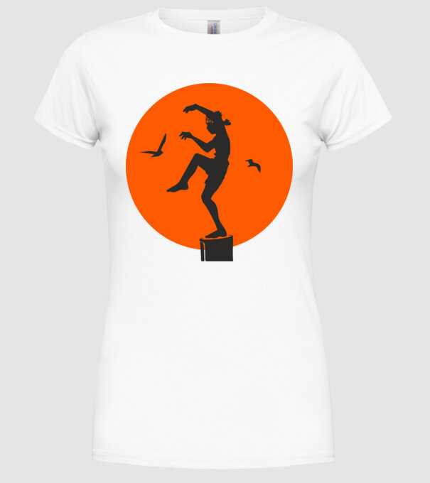 Larusso training cobra kai model alb pe tricou