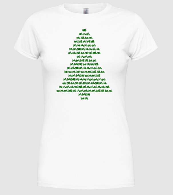 motorbike christtmas tree model alb pe tricou