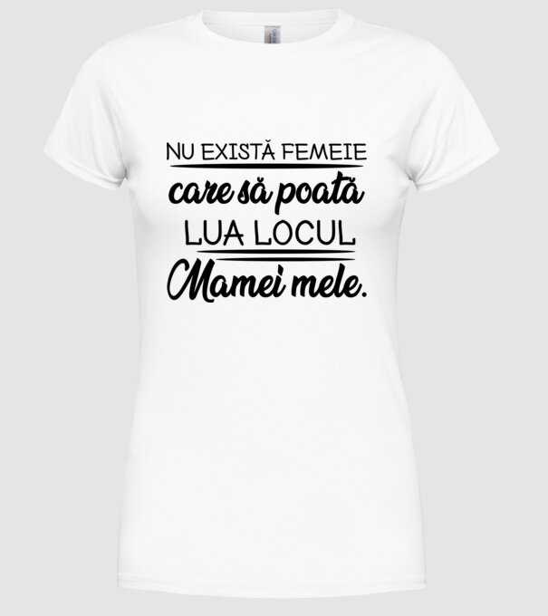  Nu exista femeie model alb pe tricou