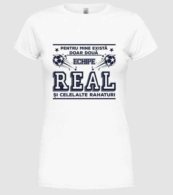 Pentru mine există doar două echipe, Real și celelalte rahaturi model alb pe tricou
