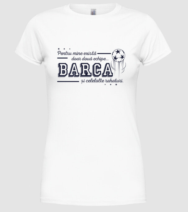Pentru mine există doar două echipe, Barca și celelalte rahaturi model alb pe tricou