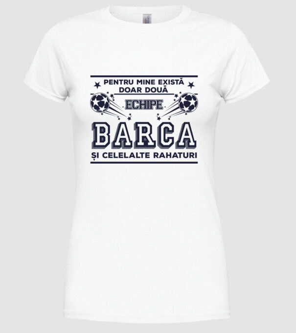 Pentru mine există doar două echipe, Barca și celelalte rahaturi model alb pe tricou