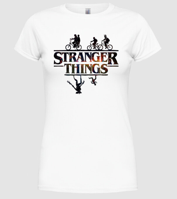 stranger things quote poster model alb pe tricou