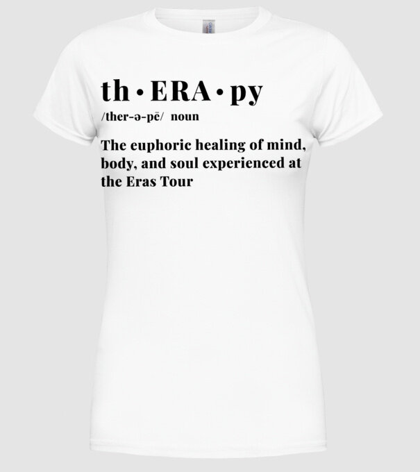 Taylor Swift eras definiton model alb pe tricou