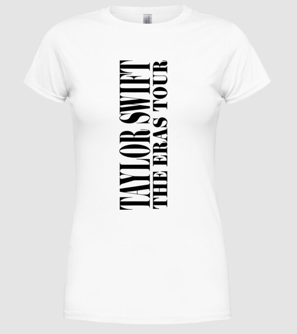 Taylor Swift Eras tour back 2 model alb pe tricou