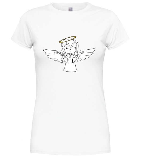  model  pe tricou