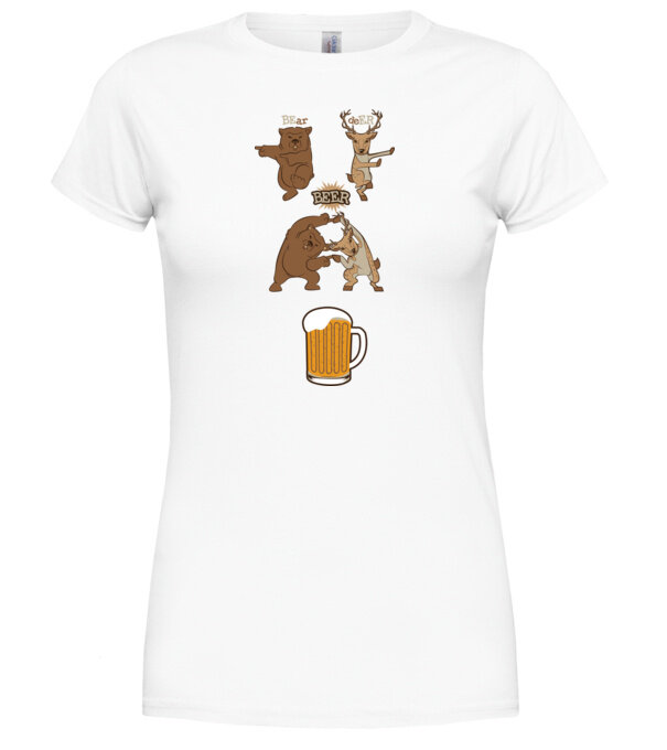  model  pe tricou