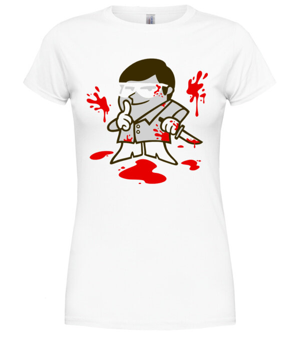  model  pe tricou