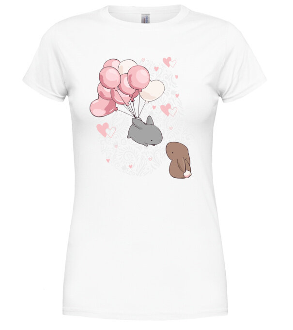  model  pe tricou
