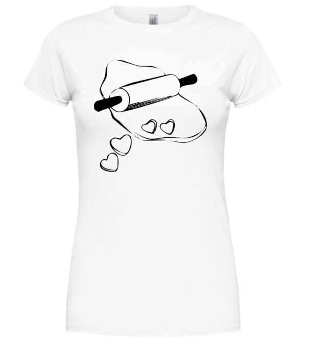  model  pe tricou