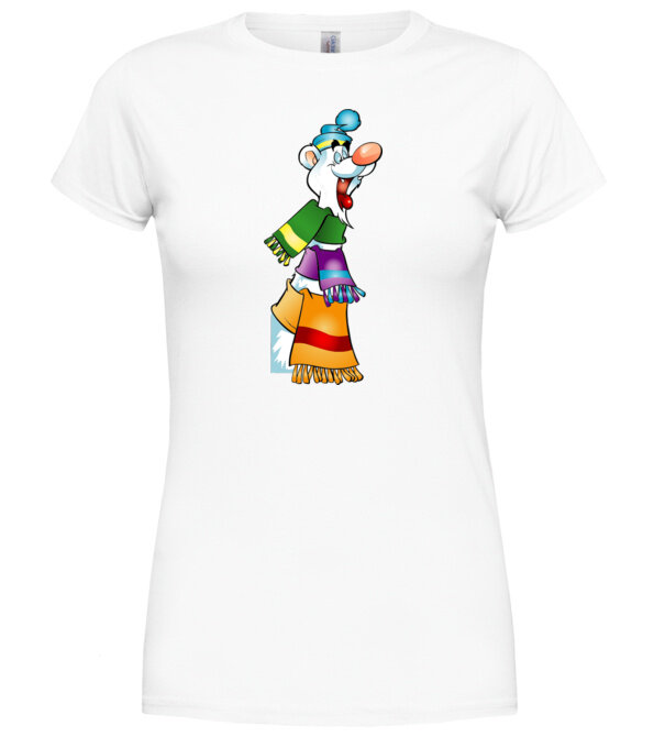  model  pe tricou