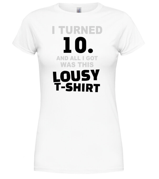  model  pe tricou