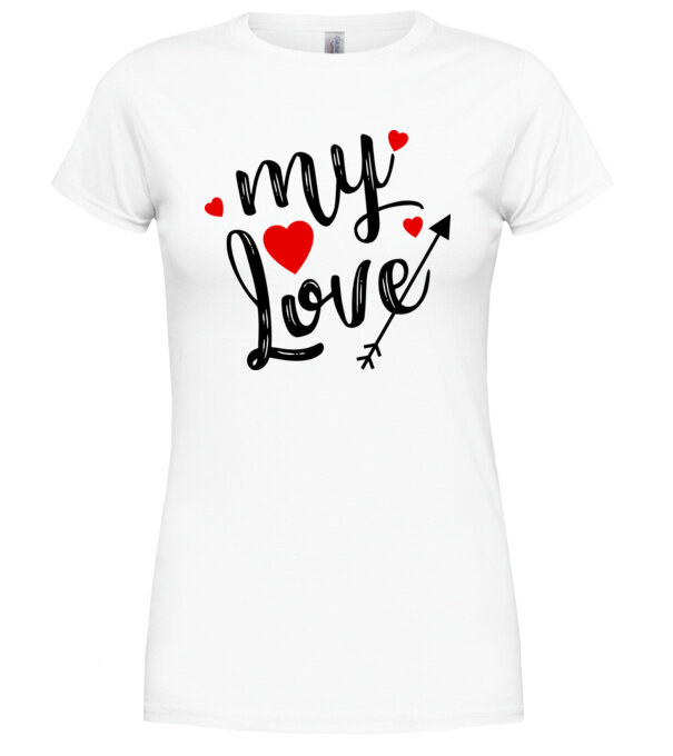  model  pe tricou