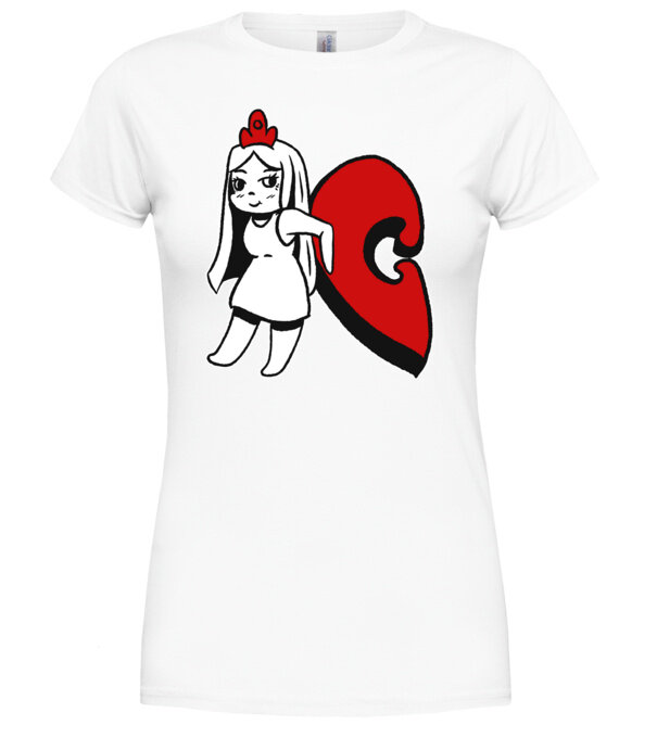  model  pe tricou