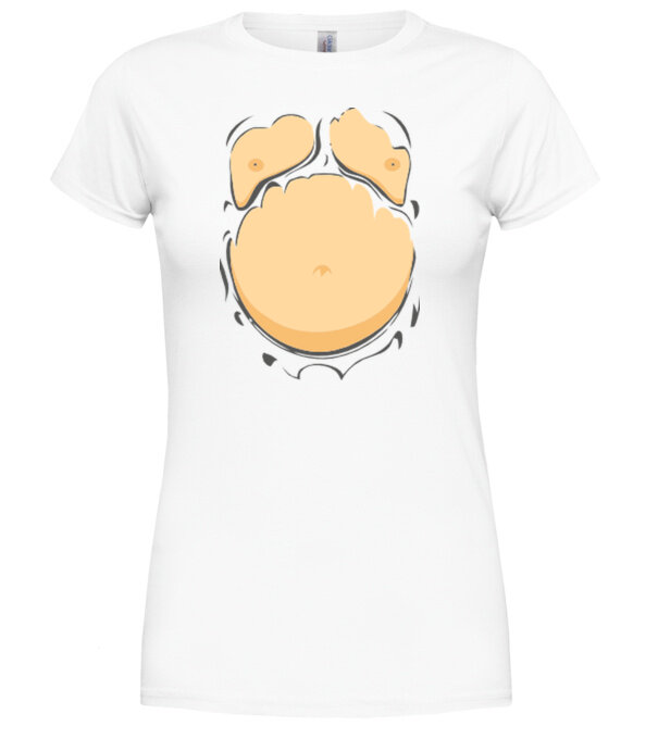  model  pe tricou