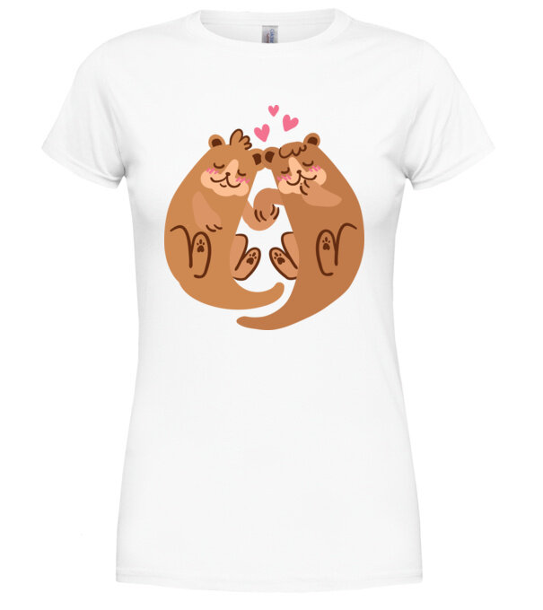  model  pe tricou
