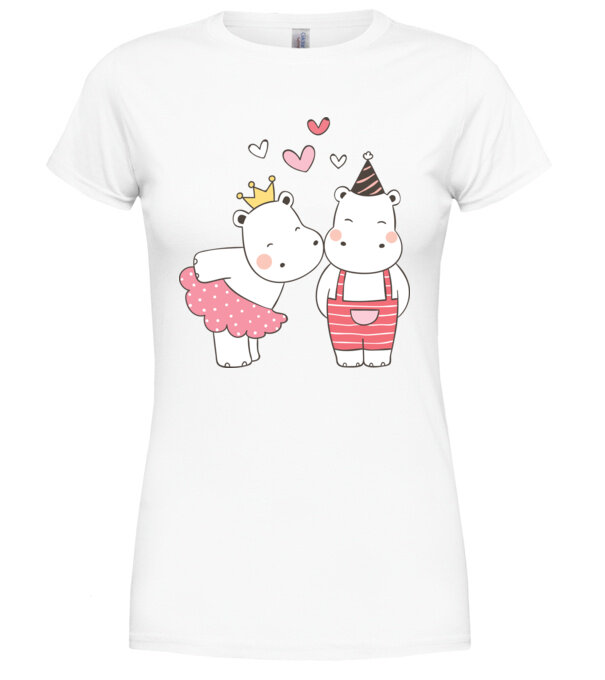  model  pe tricou