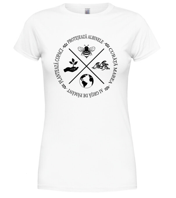  model  pe tricou