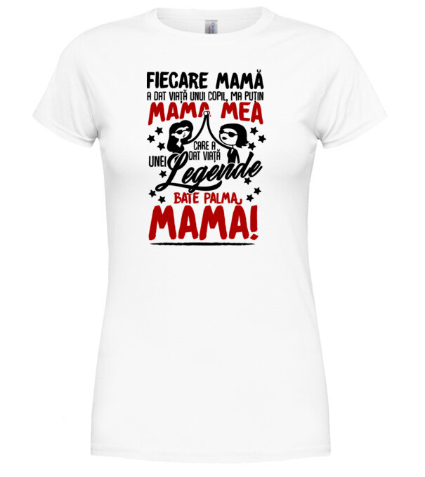  model  pe tricou