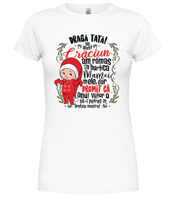  model  pe tricou