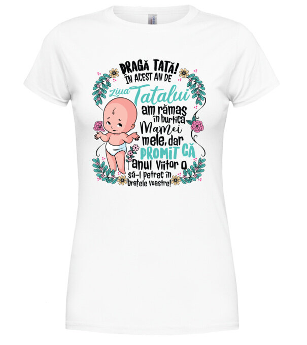  model  pe tricou