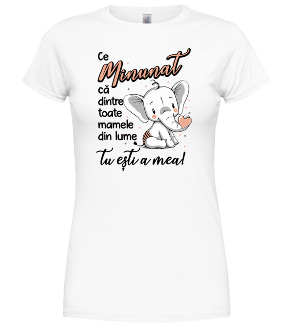  model  pe tricou