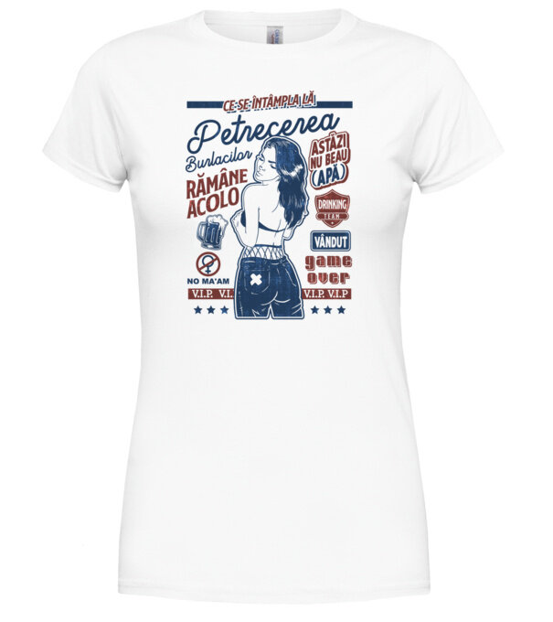  model  pe tricou