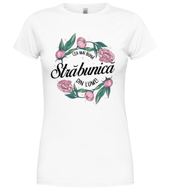  model  pe tricou