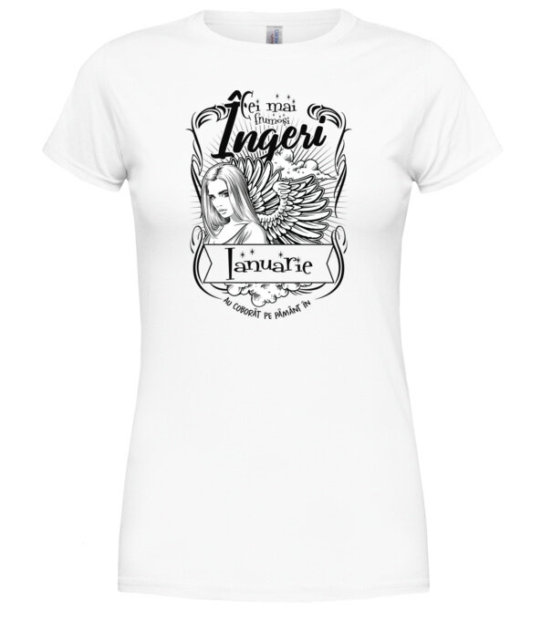  model  pe tricou
