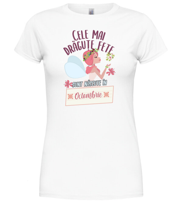  model  pe tricou