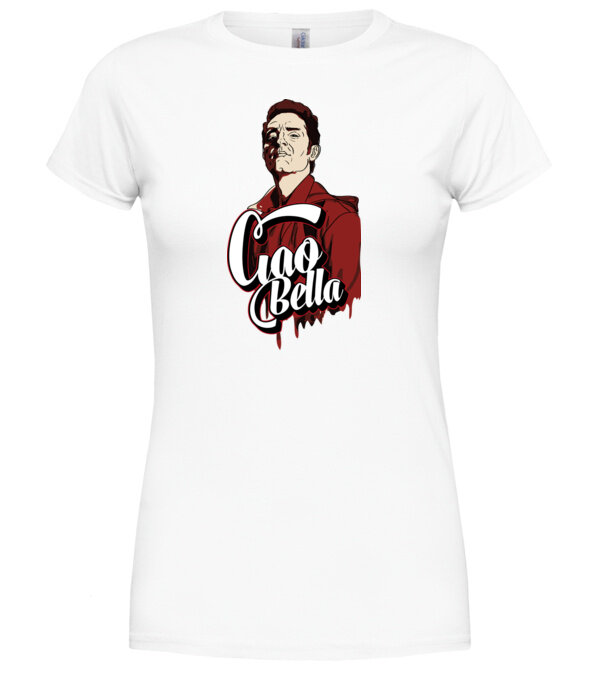  model  pe tricou