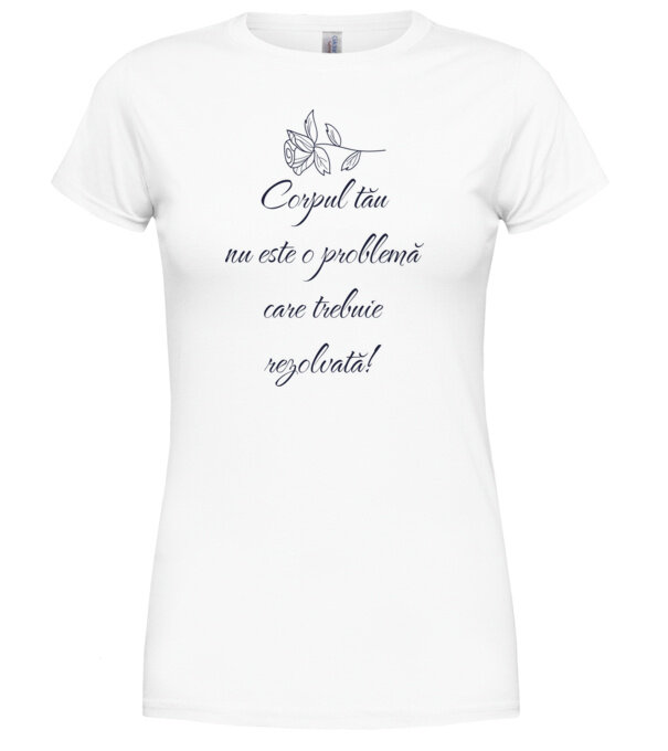  model  pe tricou