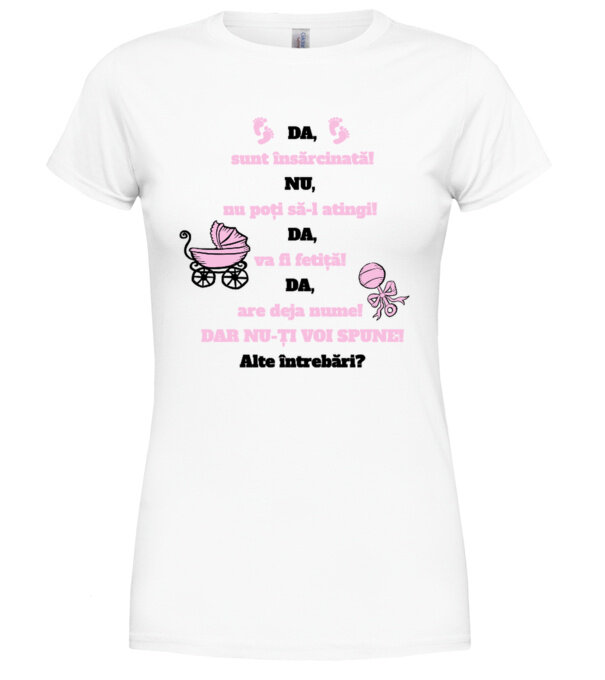  model  pe tricou