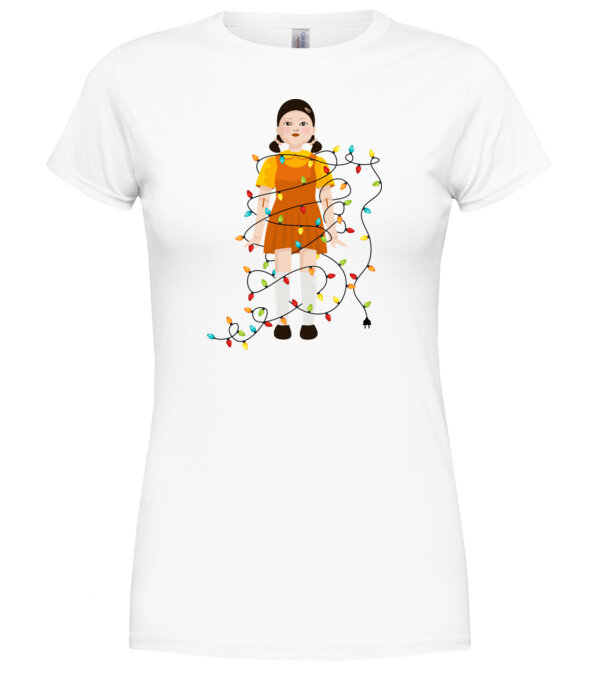  model  pe tricou