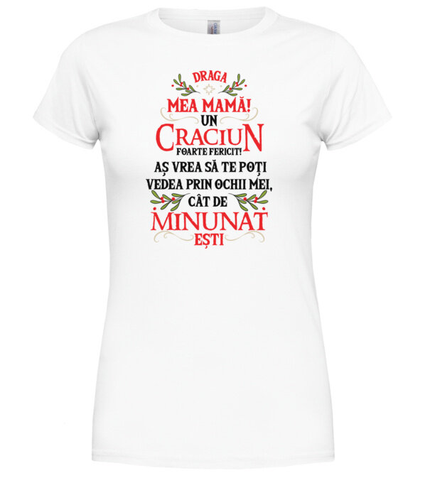  model  pe tricou