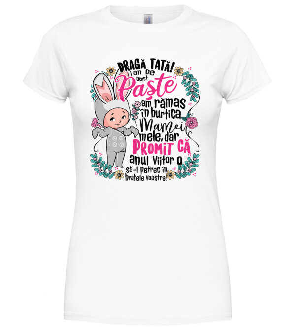  model  pe tricou