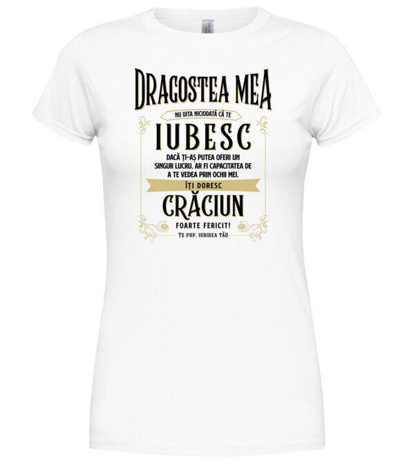  model  pe tricou