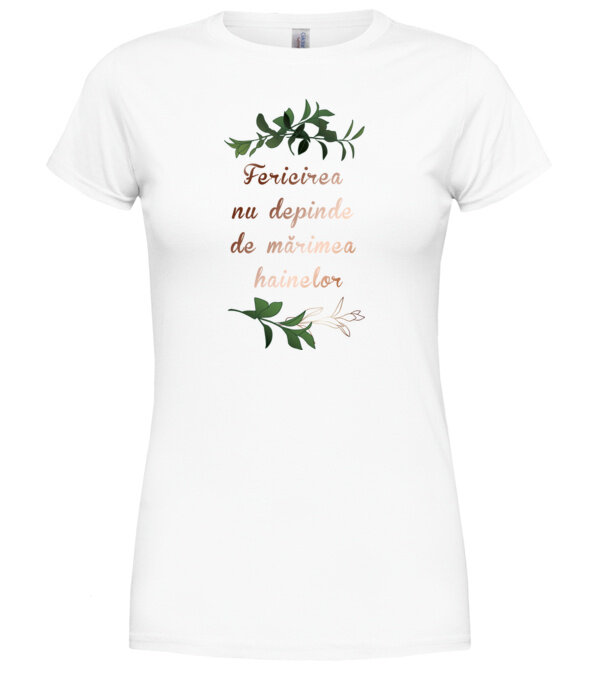  model  pe tricou