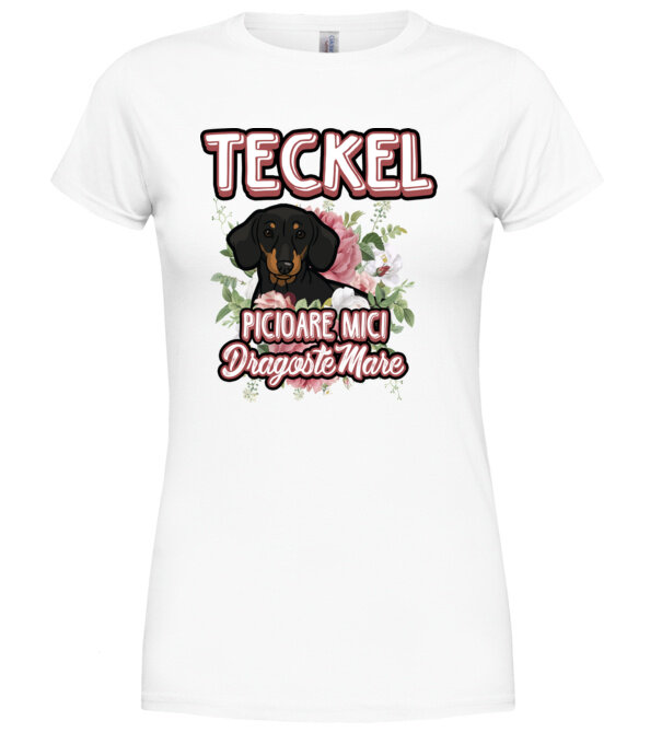  model  pe tricou