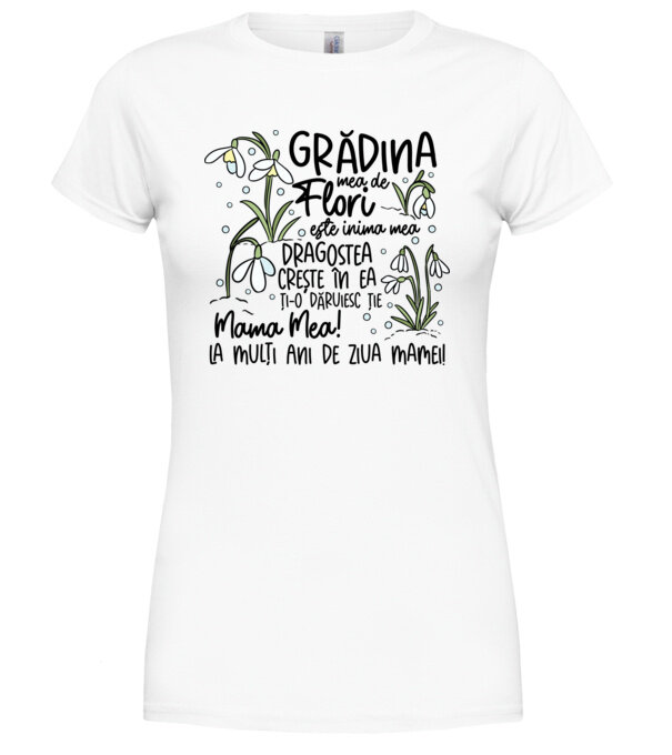 model  pe tricou