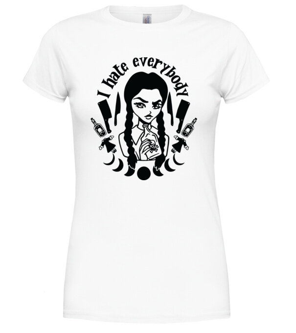  model  pe tricou