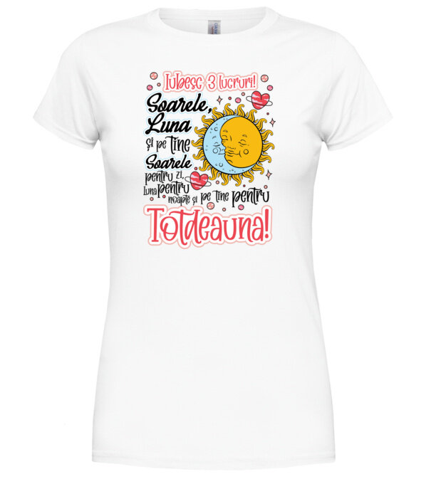  model  pe tricou