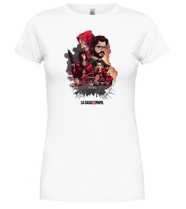  model  pe tricou