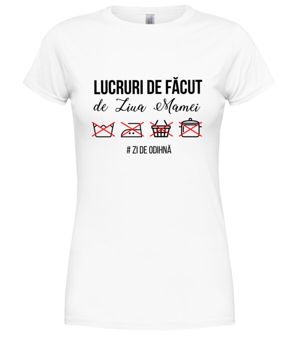  model  pe tricou