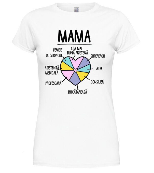 model  pe tricou
